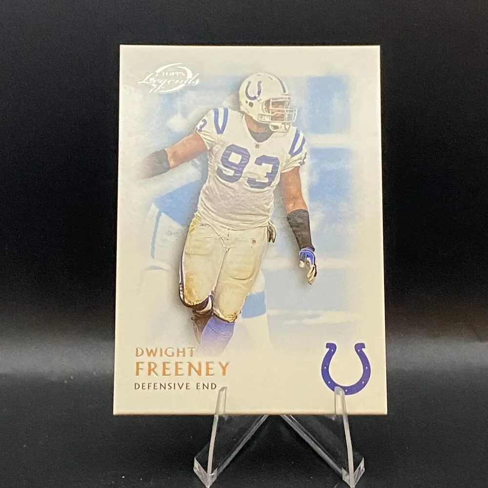 2011 Topps Gridiron Legends - Dwight Freeney #113 Blue Parallel